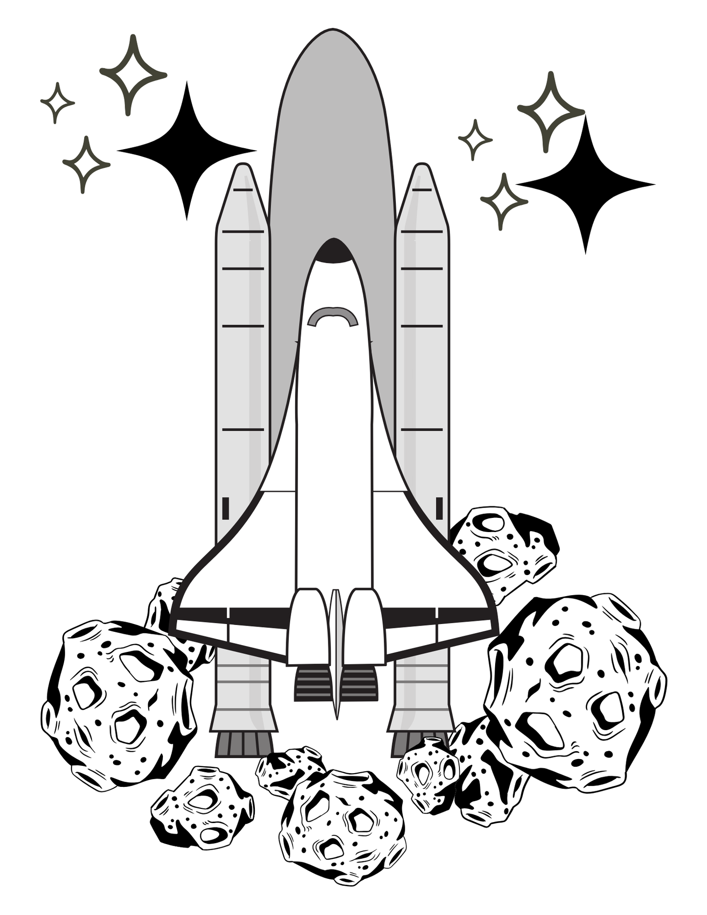 Emi Rae Space Coloring Book