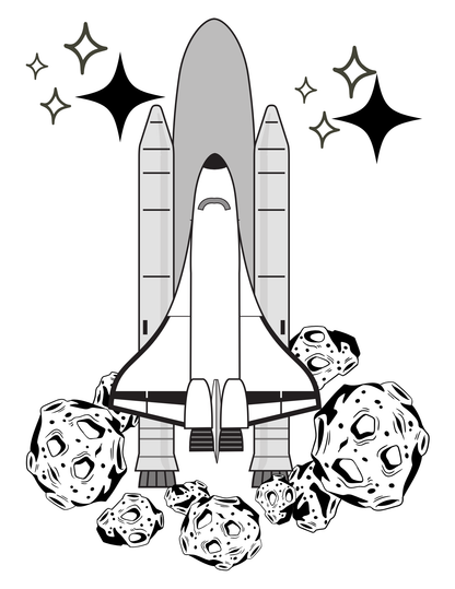 Emi Rae Space Coloring Book DIGITAL COPY