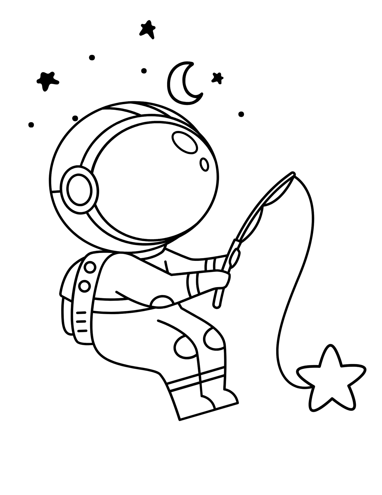 Emi Rae Space Coloring Book
