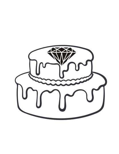 The Sweetest Gem Coloring Book