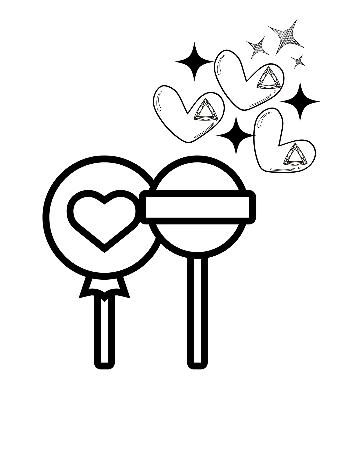 The Sweetest Gem Coloring Book