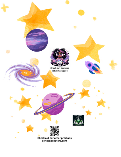 Emi Rae Space Coloring Book